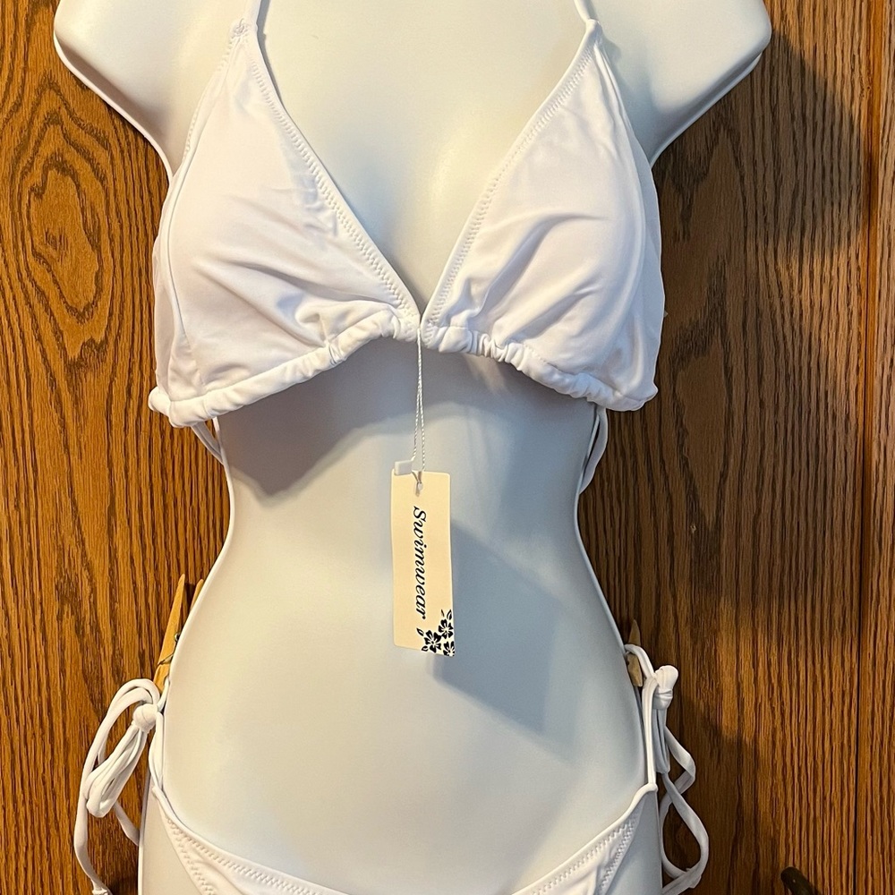 Sexy little white bikini! NWT size XL. #P114